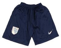 Tmavomodré sportovní kraťasy Nike 