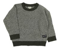 Khaki melírovaný sveter River Island