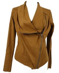 Dámský hnědý semišový křivák Gallery 