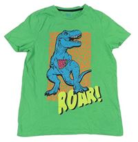 Zelené tričko s dinosaurom F&F