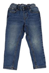 Modré skinny rifle Denim Co