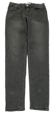 Šedé slim rifle Zara