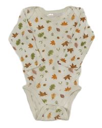 Bílé body s listy Impidimpi