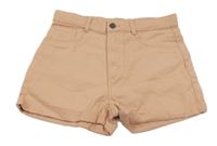 Světlerůžové riflové kraťasy H&M