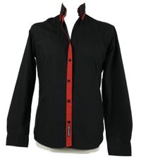 Pánská černo-červená košile Resland