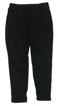 Černé teplákové zateplené legíny PRIMARK