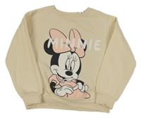 Svetlobéžová mikina s Minnie H&M