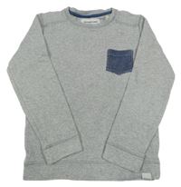 Sivá mikina s kapsičkou Quiksilver