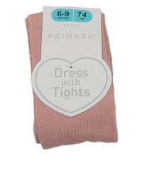 Nové - Růžové punčocháče Primark