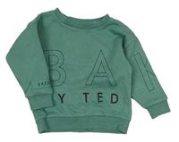 Zelená mikina s nápisom Ted Baker