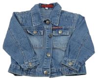 Modrá rifľová bunda Jeans