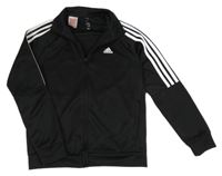 Čierna prepínaci športová mikina s logom Adidas