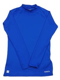 Kobaltově modré funkční spodní triko Decathlon