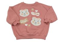 Ružová oversize mikina s Pudsey George