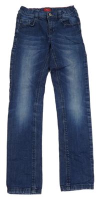 Tmavomodré slim rifle S. Oliver