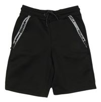 Černé sportovní teplákové kraťasy s nápisy DopoDopo 