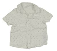 Biela vzorovaná košeľa Primark