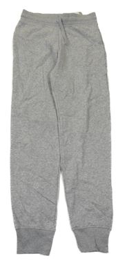 Nové - šedé melírované tepláky H&M