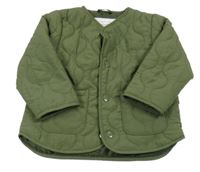 Khaki prešívaná šušťáková prechodná bunda PRIMARK