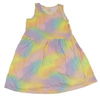 Farebné batikované šaty H&M