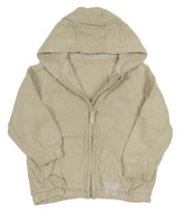 Béžová prepínaci mikina s kapucňou George