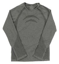 Šedé melírované spodní funkční triko Crane