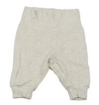 Béžové melírované ľahké tepláky Lupilu