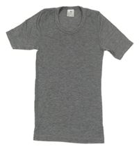 Sivé melírované spodné tričko Shamp