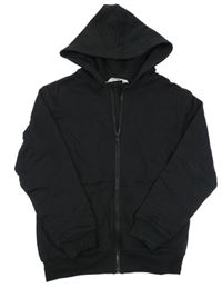 Čierna prepínaci mikina s kapucňou H&M