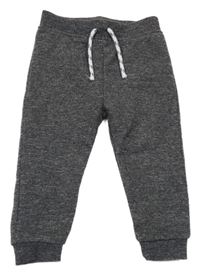 Tmavosivé melírované tepláky Primark