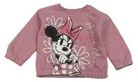 Starorůžová mikina s Minnie Primark