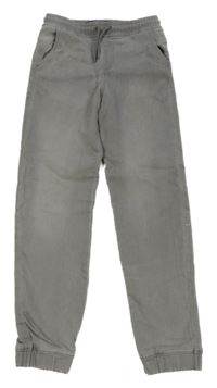 Šedé cuff rifle Denim Co.