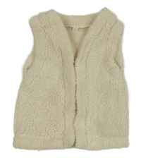 Smotanová huňatá vesta