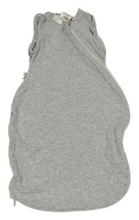 Světlešedý melírovaný spací pytel 