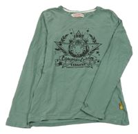 Zelené tričko s tigrom Vingino