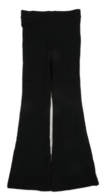 Černé flare legíny H&M