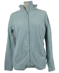 Dámská světlemodrá fleecová propínací mikina Janina 