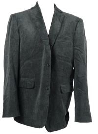 Pánské tmavošedé sametové sako Roberto Lorini