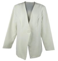 Dámsky biely blejzer Shein