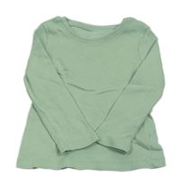 Světlemodré žebrované triko Primark