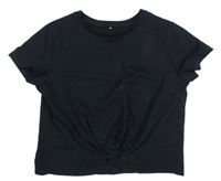 Čierne crop tričko George