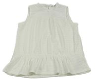 Bílý top s madeirou Y.F.K.