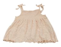 Světlerůžový žabičkový top F&F