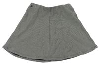 Bielo-čierna pruhovaná sukňa Garcia jeans