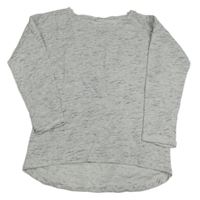Svetlosivá žíhaná mikina zn. H&M