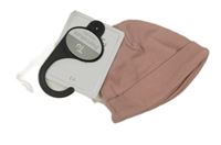Nové - 2x bavlněná čepice - růžová + biela s vtáčky Tu 1,4kg