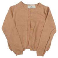 Ružový prepínaci perforovaný sveter H&M