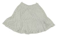 Biela čipková sukňa C&A