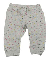 Šedé vzorované tepláky H&M