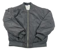 Šedá šusťáková zimní bunda Page one young